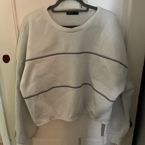 🕊white and black detail pullover🕊